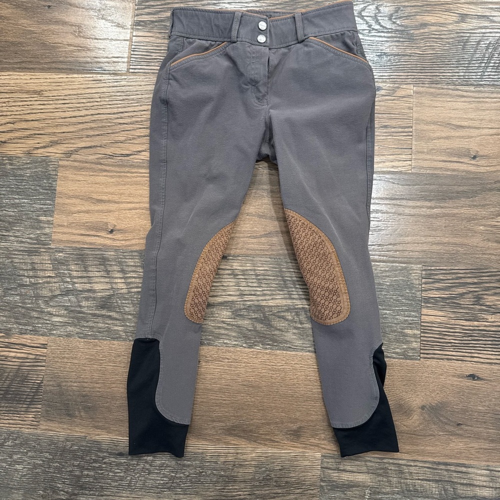 Dover Saddlery Gray Riding Pants Breechs